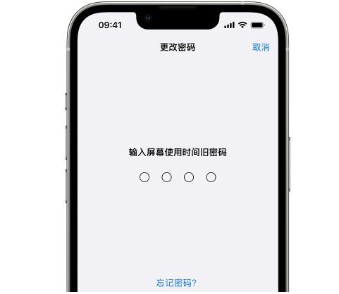 灌阳iPhone屏幕维修分享iPhone屏幕使用时间密码忘记了怎么办 