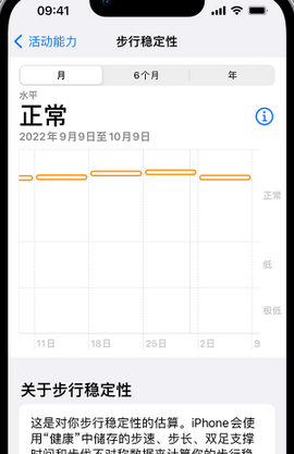 灌阳iPhone手机维修如何在iPhone开启'步行稳定性通知'