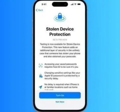 灌阳苹果授权维修店分享被盗设备保护功能开启方法 