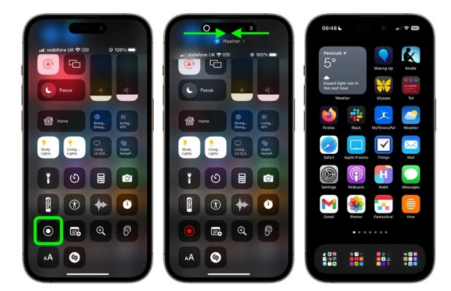 灌阳苹果手机维修分享iPhone14录屏如何隐藏灵动岛和红色指示器 