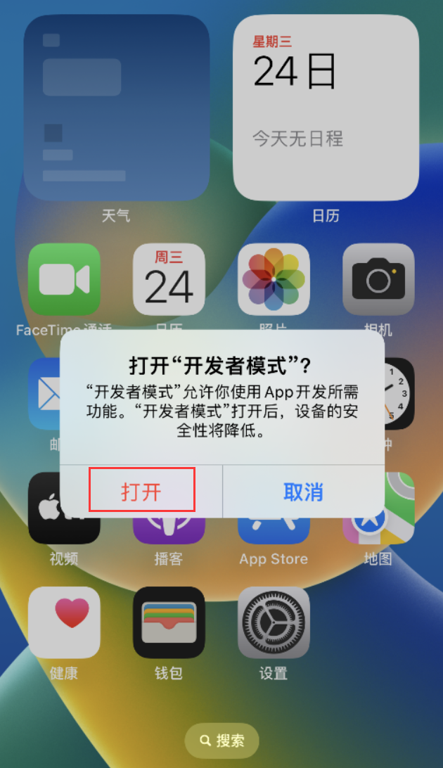 灌阳苹果手机维修分享如何打开开发者模式 