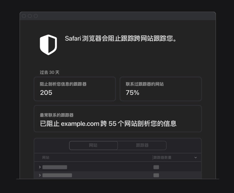 灌阳苹果手机维修分享如何在 Safari 浏览器中查看和打开隐私报告 