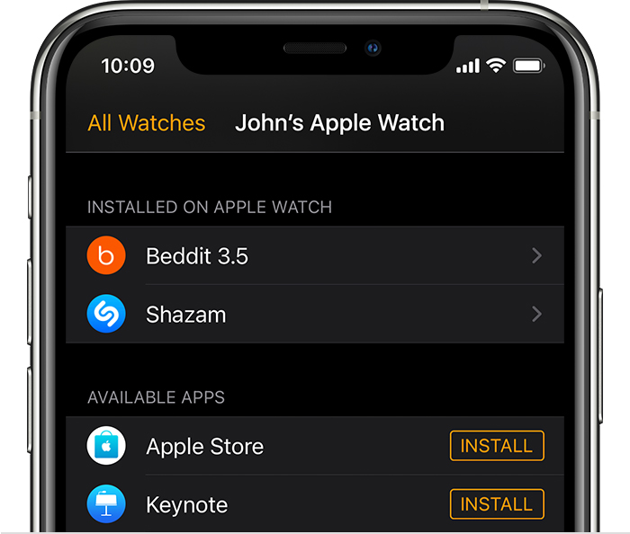 灌阳苹果手机维修分享如何在 Apple Watch 上下载应用 